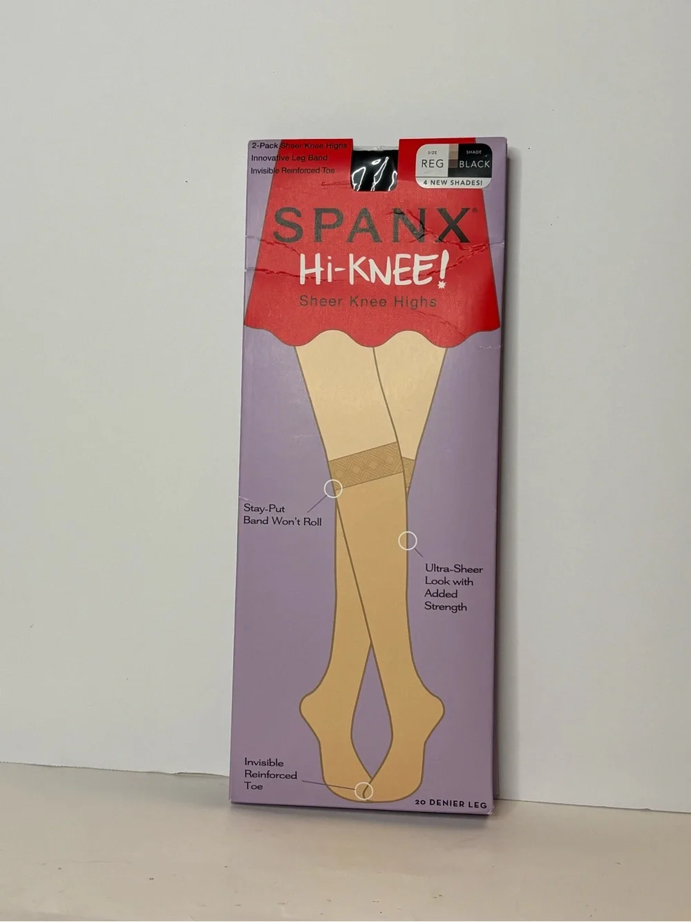 SPANX Hi-Knee! Sheer Knee Highs - Black